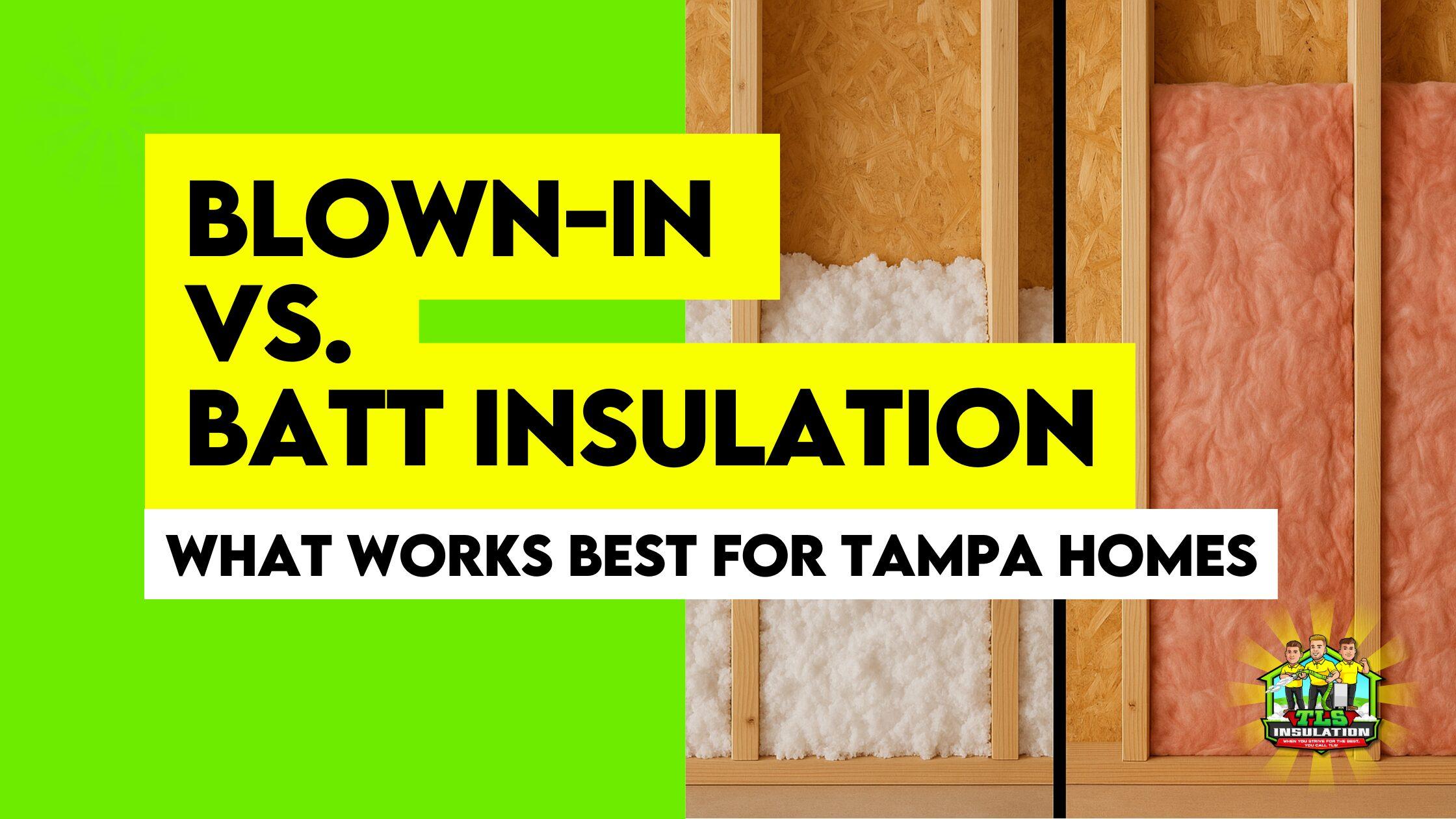 Blown-In vs. Batt Insulation