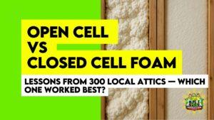 Open Cell vs Closed Cell Foam