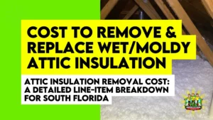 attic insulation removal and replacement cost