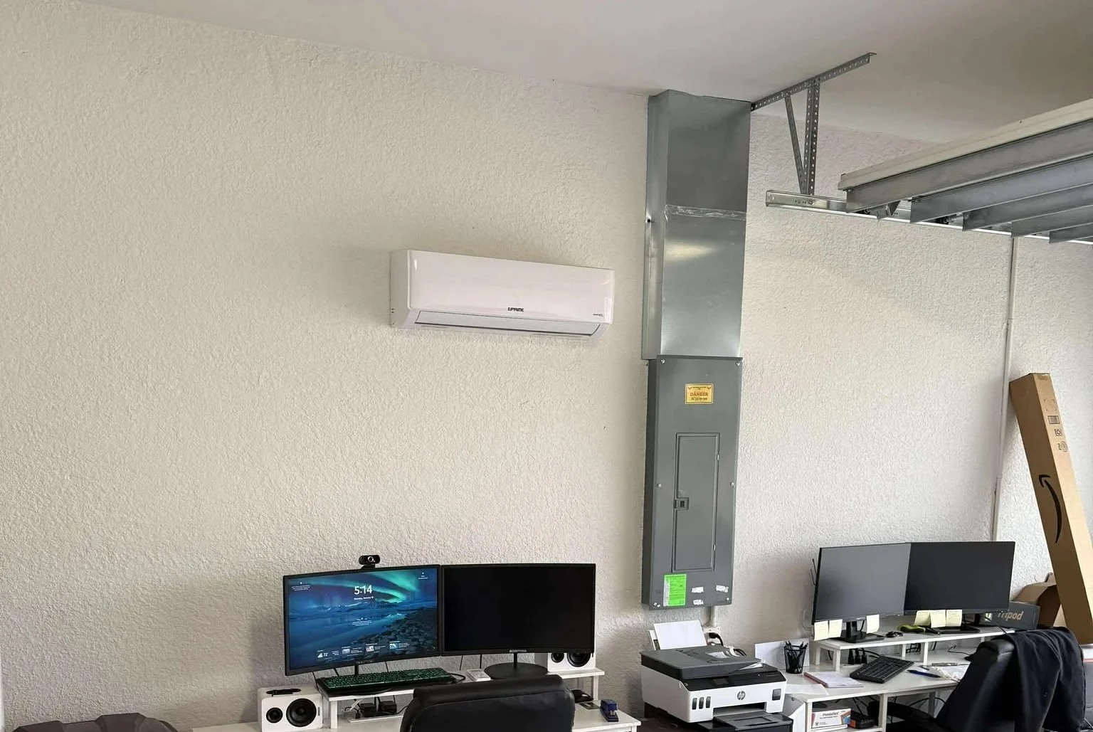 Ductless Mini Split Garage