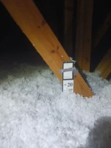 Residential insulation service for a waterfront home in Shore Acres, St. Petersburg.